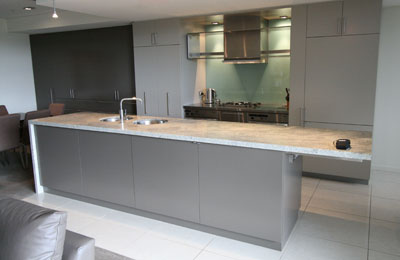 kitchen re-spray - The Melburnian